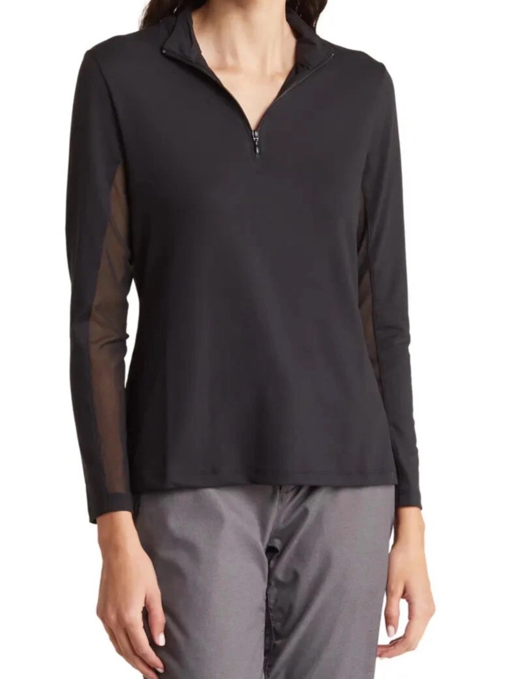 2 for $30 sale: X by Gottex black long sleeve UV protection long sleeve shirt.